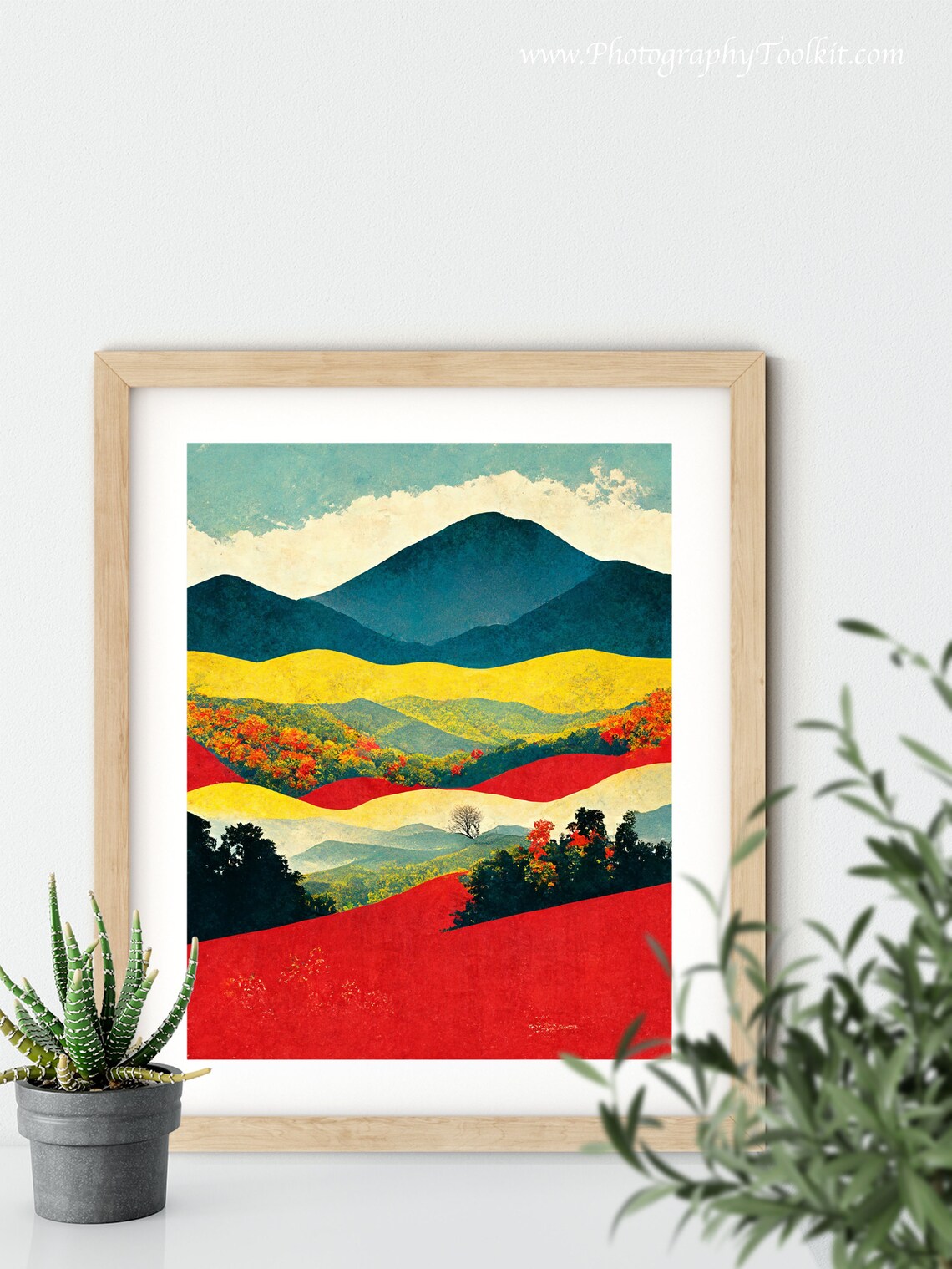Shenandoah National Park Travel Poster, Blue Ridge Mountains - Image 5