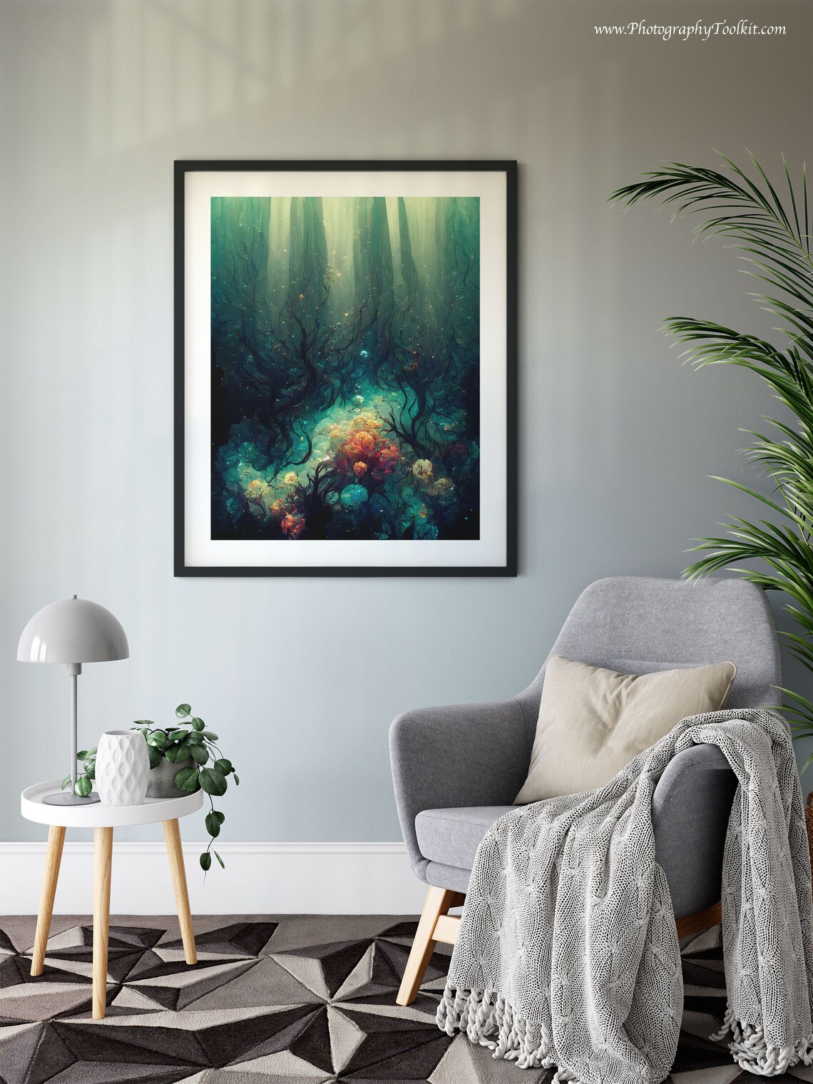 Deep Sea Prints, Under The Sea Sea Life Poster - Image 6