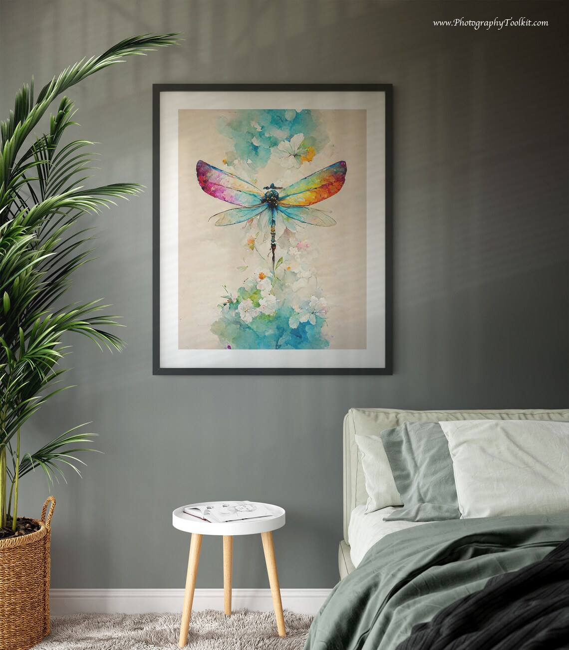 Dragonfly Nursery Wall Art, Girls Room Decor - Image 3