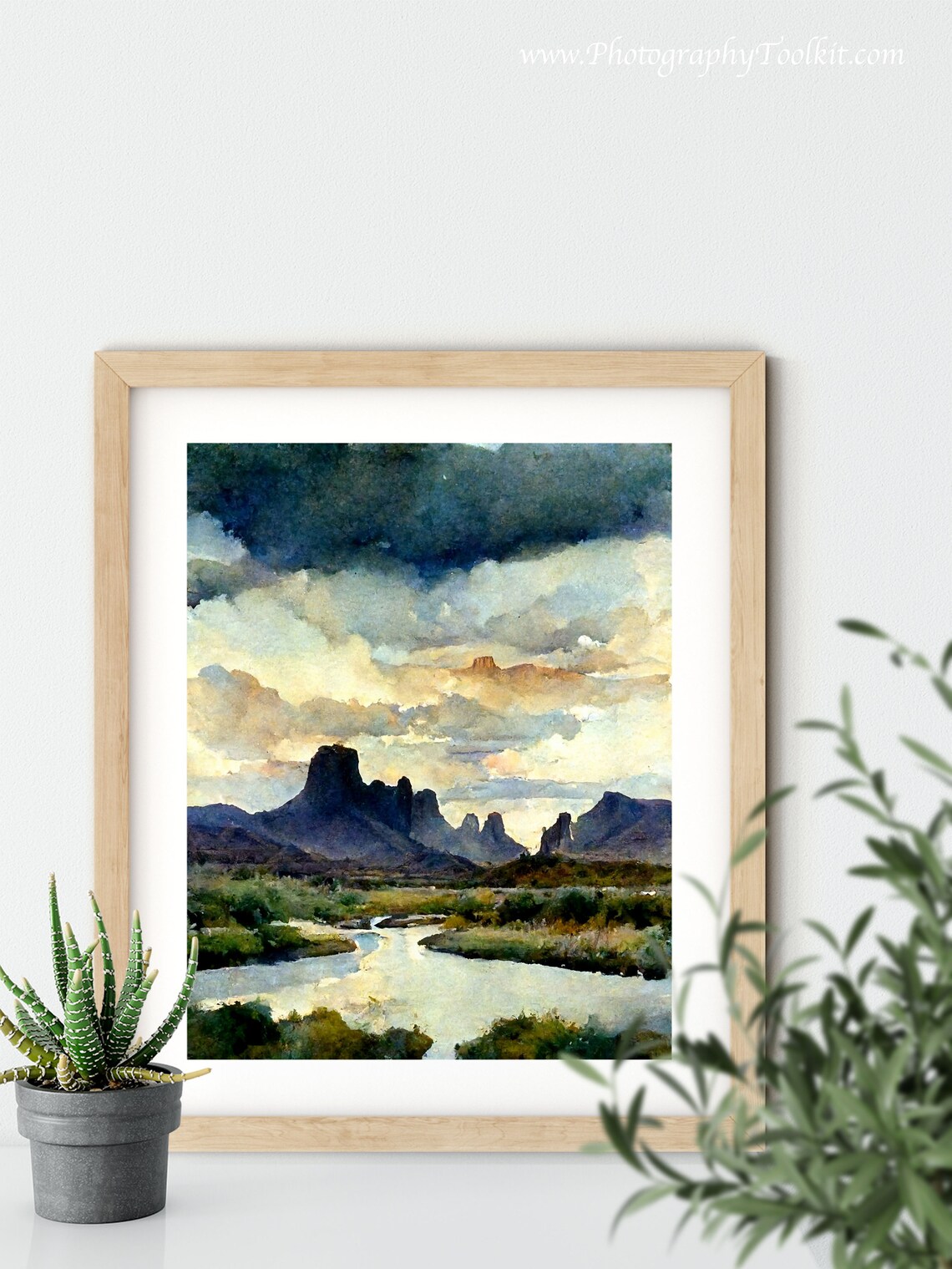 Big Bend National Park, West Texas Desert Art Print - Image 5