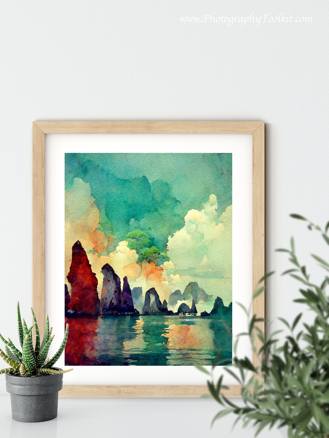 Vietnam Ha Long Bay Travel Poster, Wall Decor - Image 5