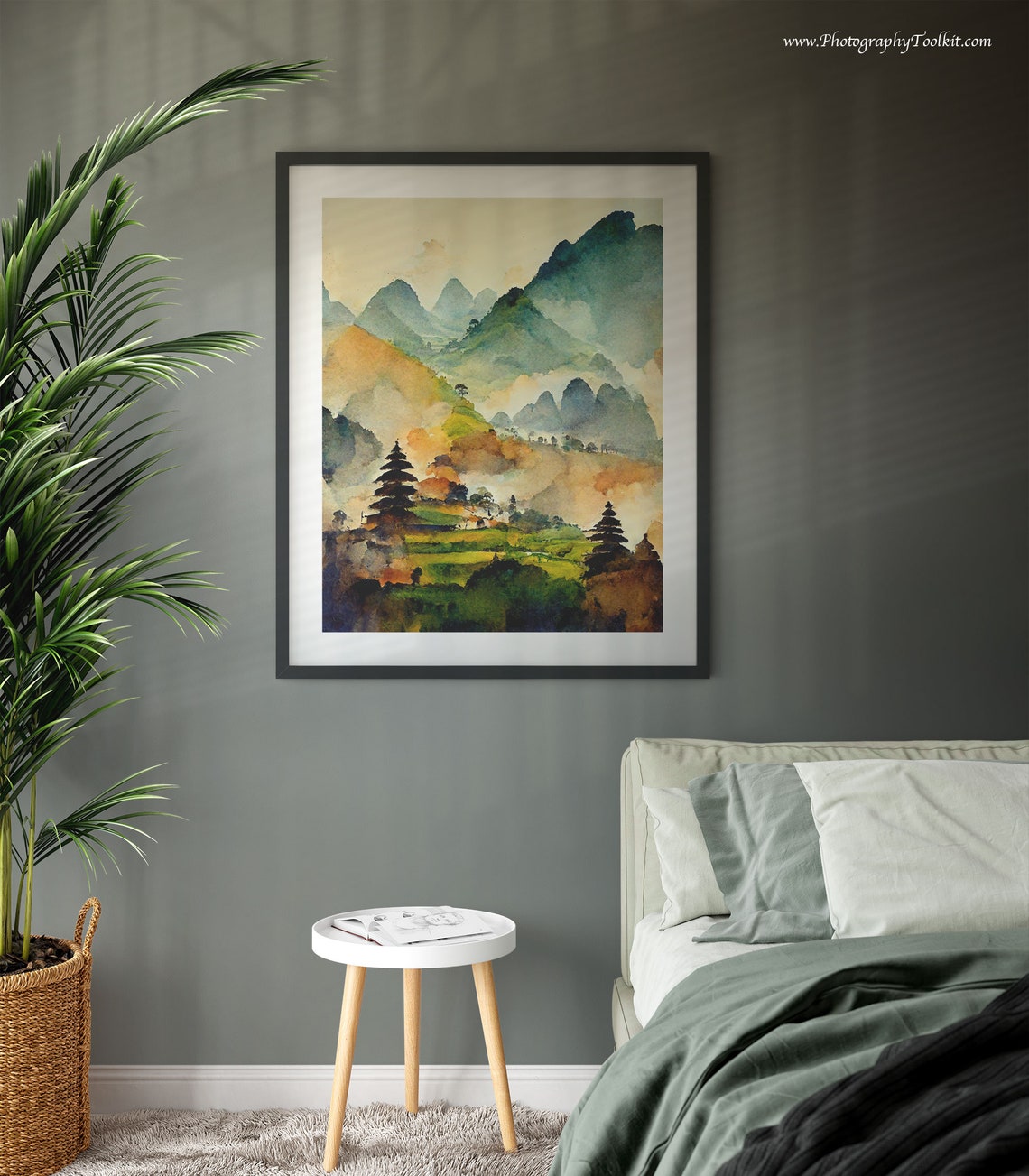 Vietnam Wall Art Prints Vietnam Watercolor Painting Vietnam Wall Decor Vietnam Poster Print Vietnam Photo Vietnam Wall Art Asia Poster - Image 3