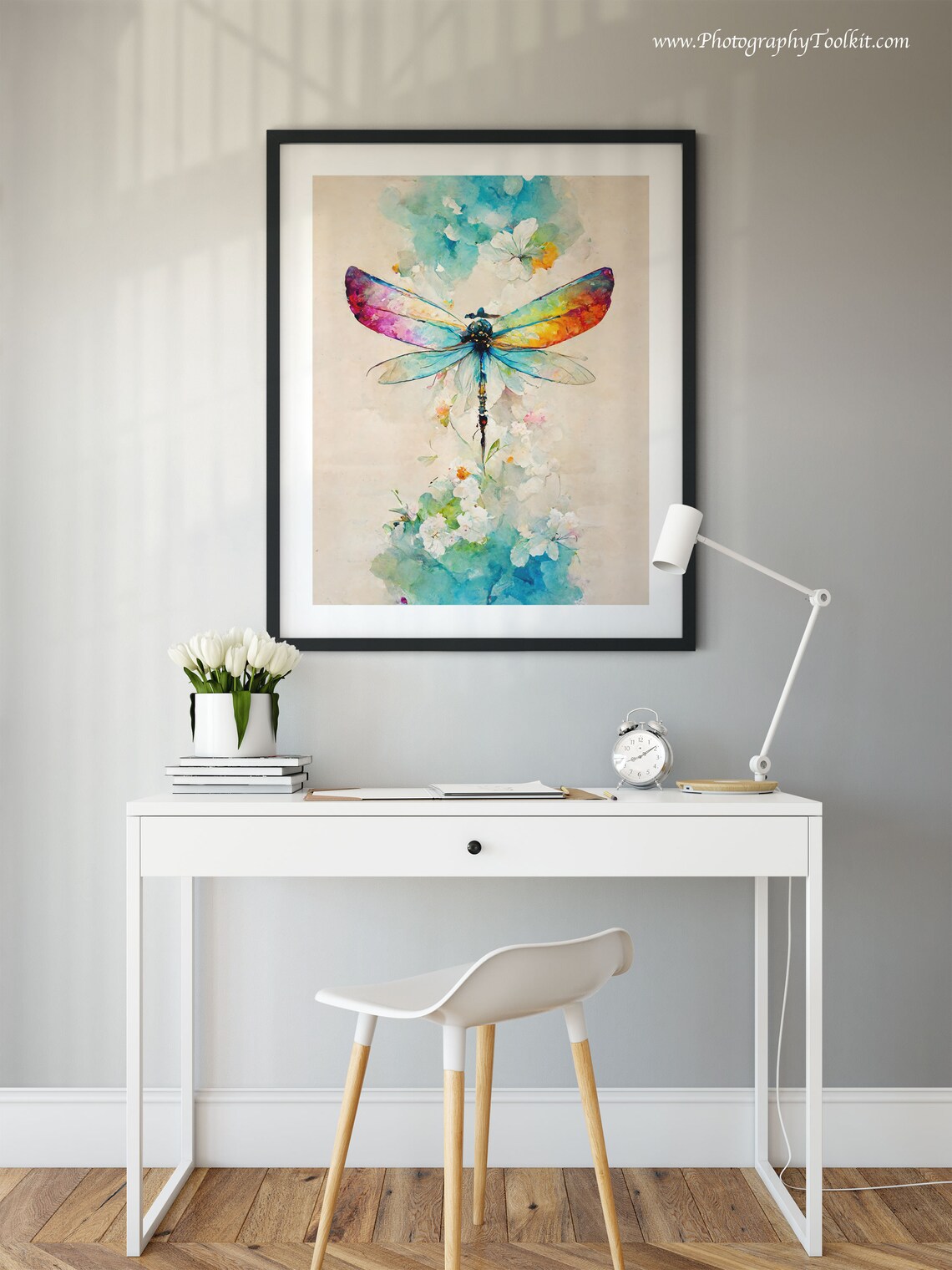 Dragonfly Nursery Wall Art, Girls Room Decor - Image 2