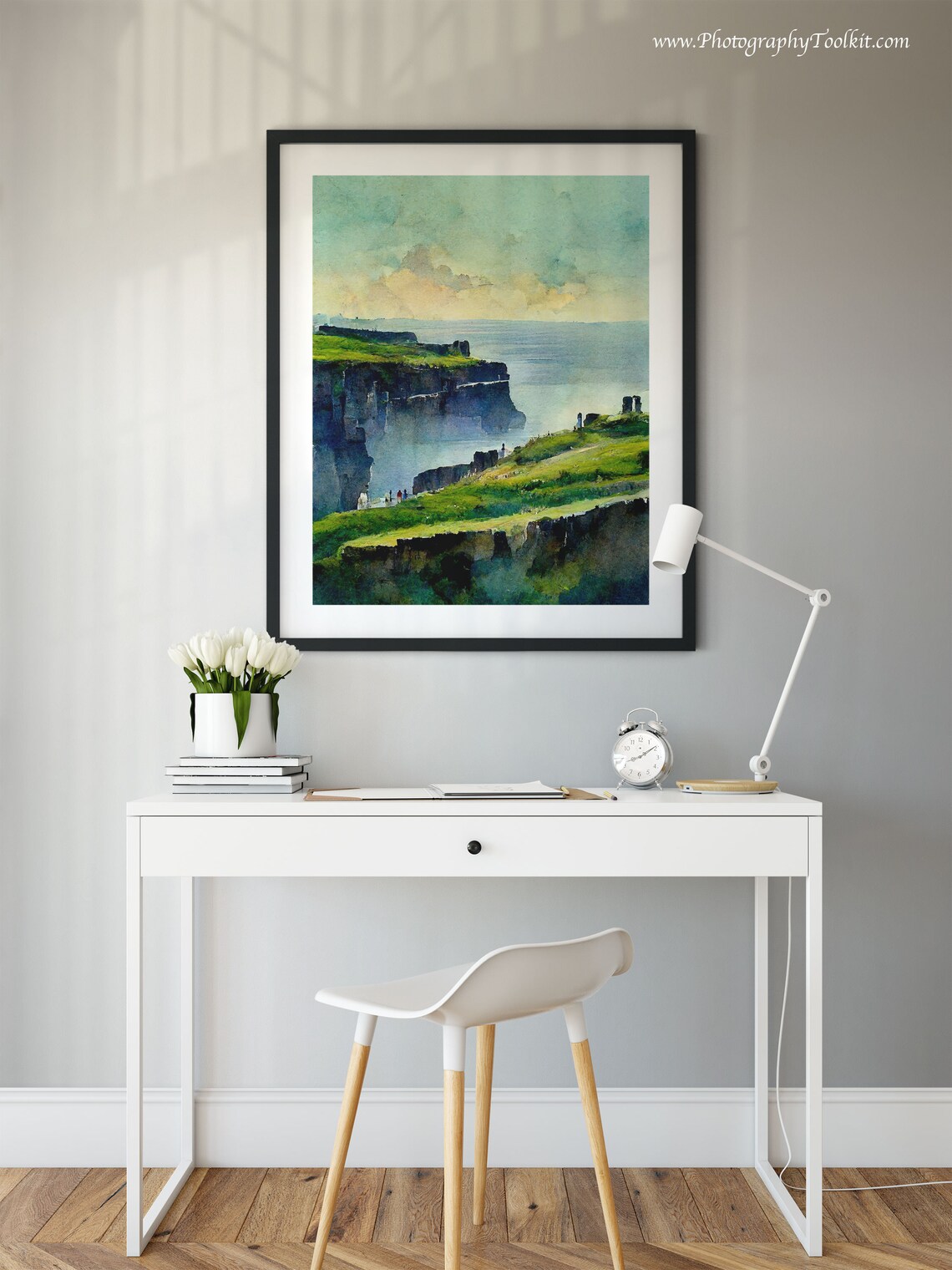 Cliffs Of Moher Travel Poster, Irish Landscape - Image 2