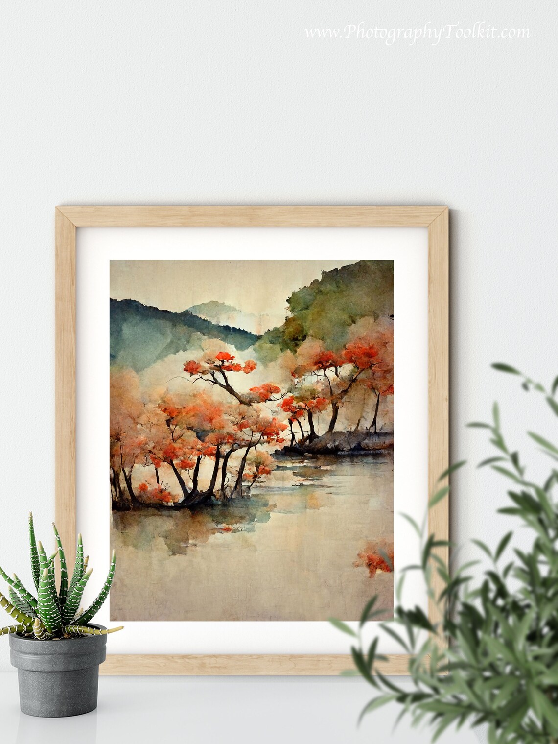 Arashiyama Kyoto Travel Poster, Japan Wall Art - Image 5