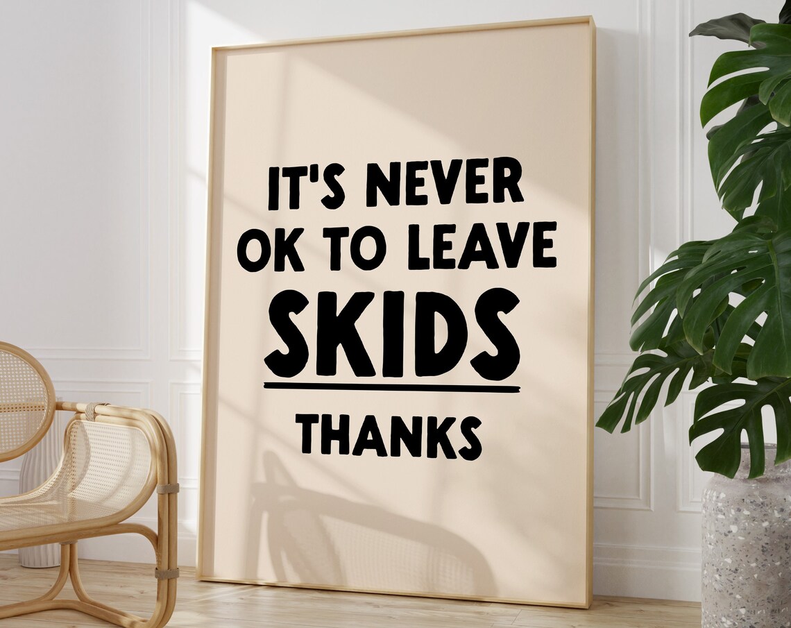 Bathroom Toilet Humour Wall Art Poster Sign