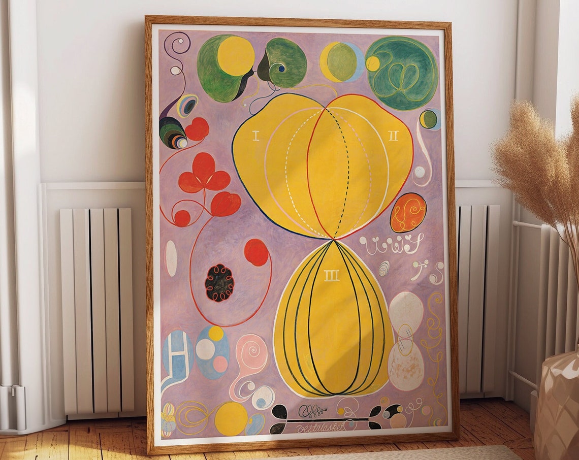 Hilma Of Klint Abstract Art Group Iv No 7 Poster