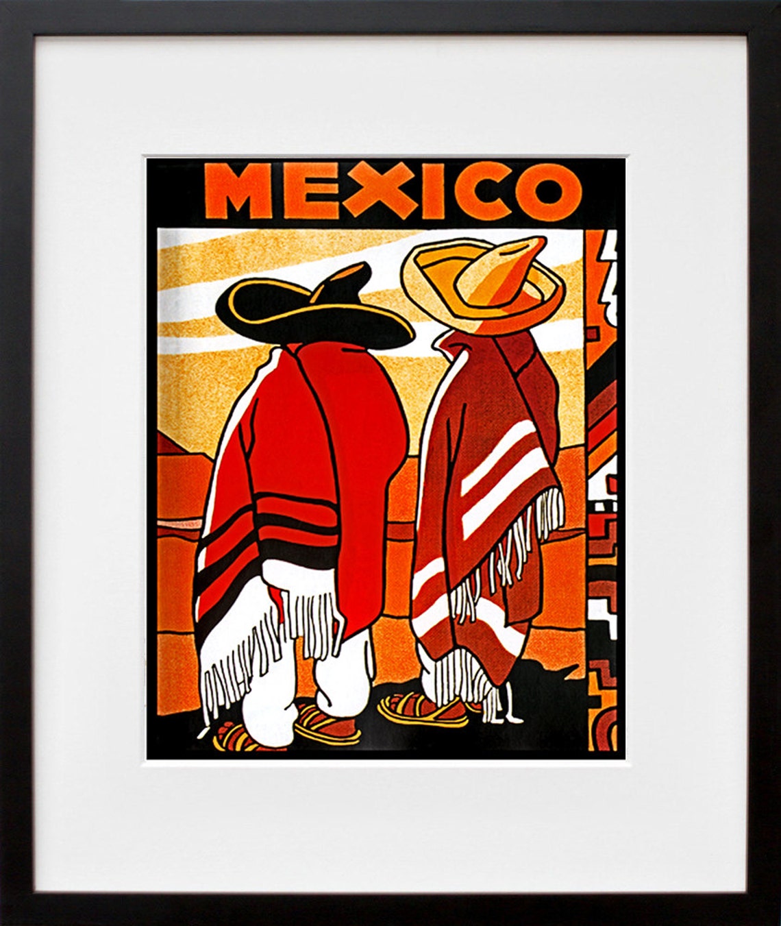 Mexican Art Mexico Travel Poster - Image 2