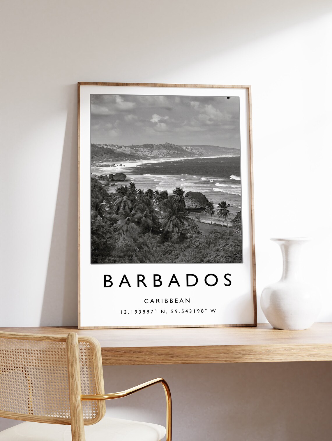 Barbados Travel Poster, Caribbean Travel Art Print - Image 2