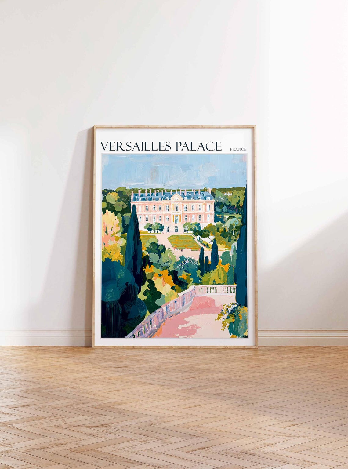 Versailles Palace Poster Versailles Palace Travel Print French Decor Europe Travel Poster European Wall Art France Travel Poster - Image 2
