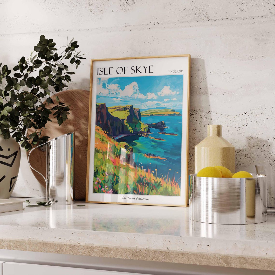 Isle Of Skye Poster England Travel Print Isle Of Skye Travel Art Isle Of Skye Wall Art England Travel Isle Of Skye Art - Image 3