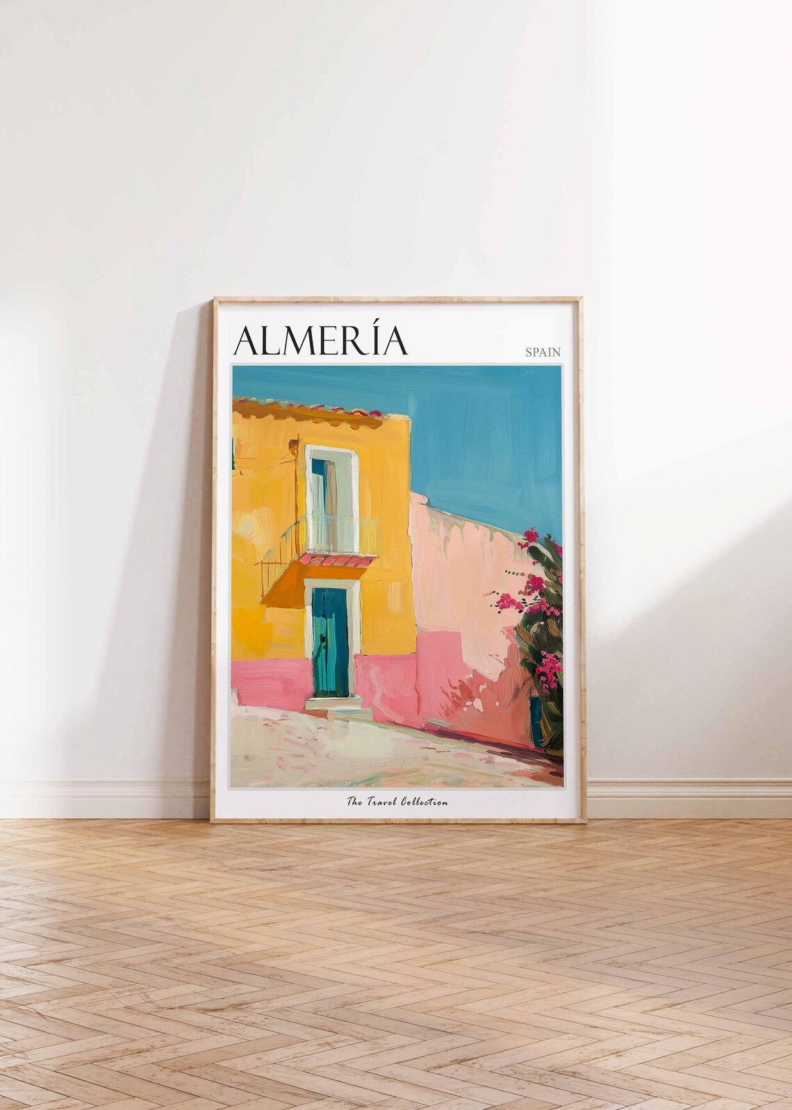 Almeria Poster Almeria Travel Print Spain Wall Art Spanish Travel Print Tropical Decor Almeria Gift Almeria Travel Poster - Image 2