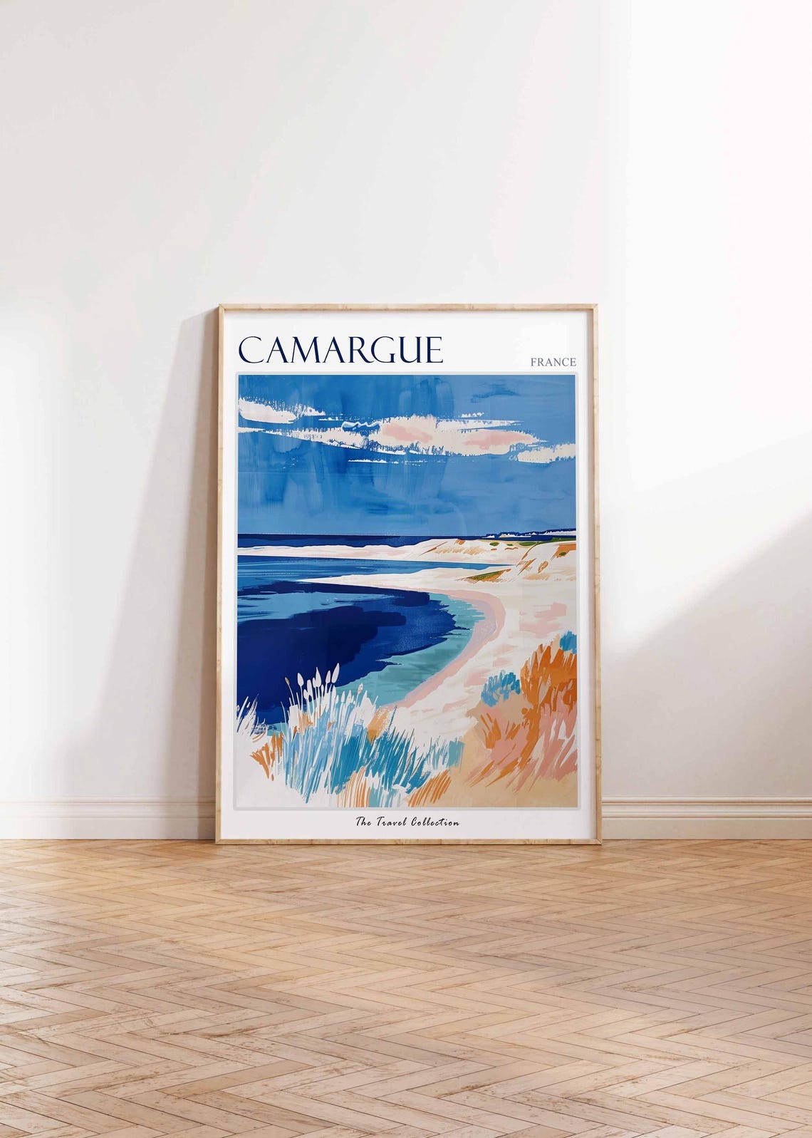 Camargue Poster France Travel Print French Decor Europe Travel Poster European Wall Art Camargue Gift Camargue Travel Poster - Image 2