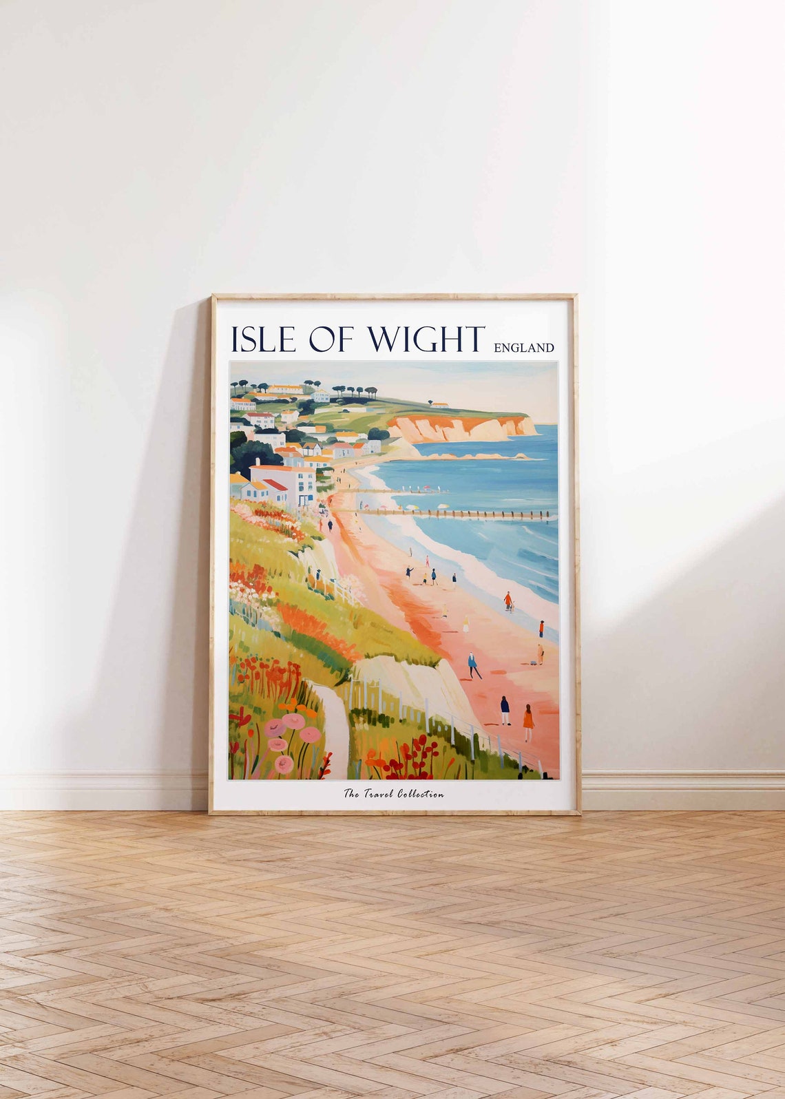 Isle Of Whithorn Poster Isle Of Whithorn Travel Print Scotland Travel Poster Scottish Decor Tropical Decor Isle Of Whithorn Gift - Image 2