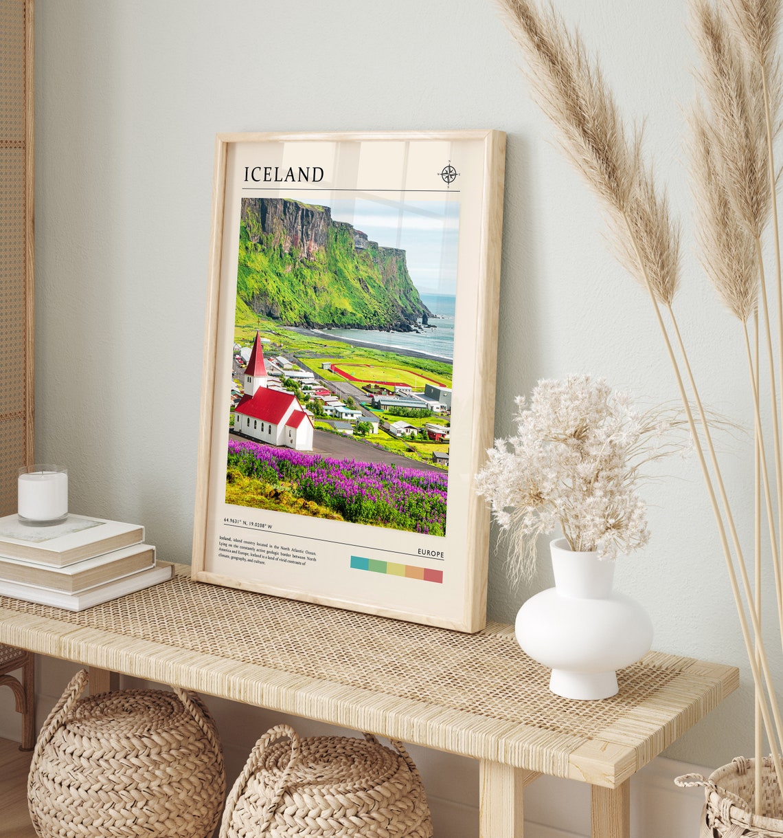 Iceland Travel Print Iceland Scenery Travel Poster Iceland Travel Print Travel Art Travel Poster Travel Gift A2a3a3 - Image 2