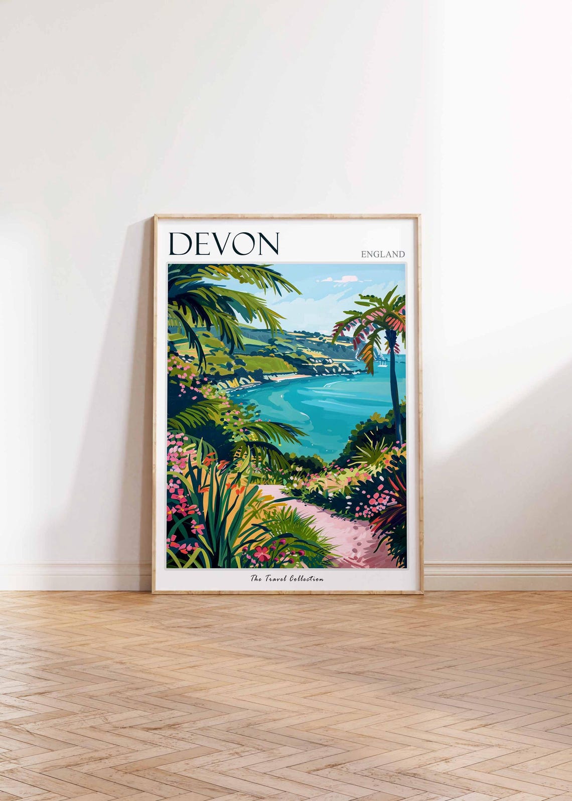 Devon Poster England Travel Print Devon Travel Art Devon Wall Art England Travel Devon Home Decor Devon Travel Gift - Image 2