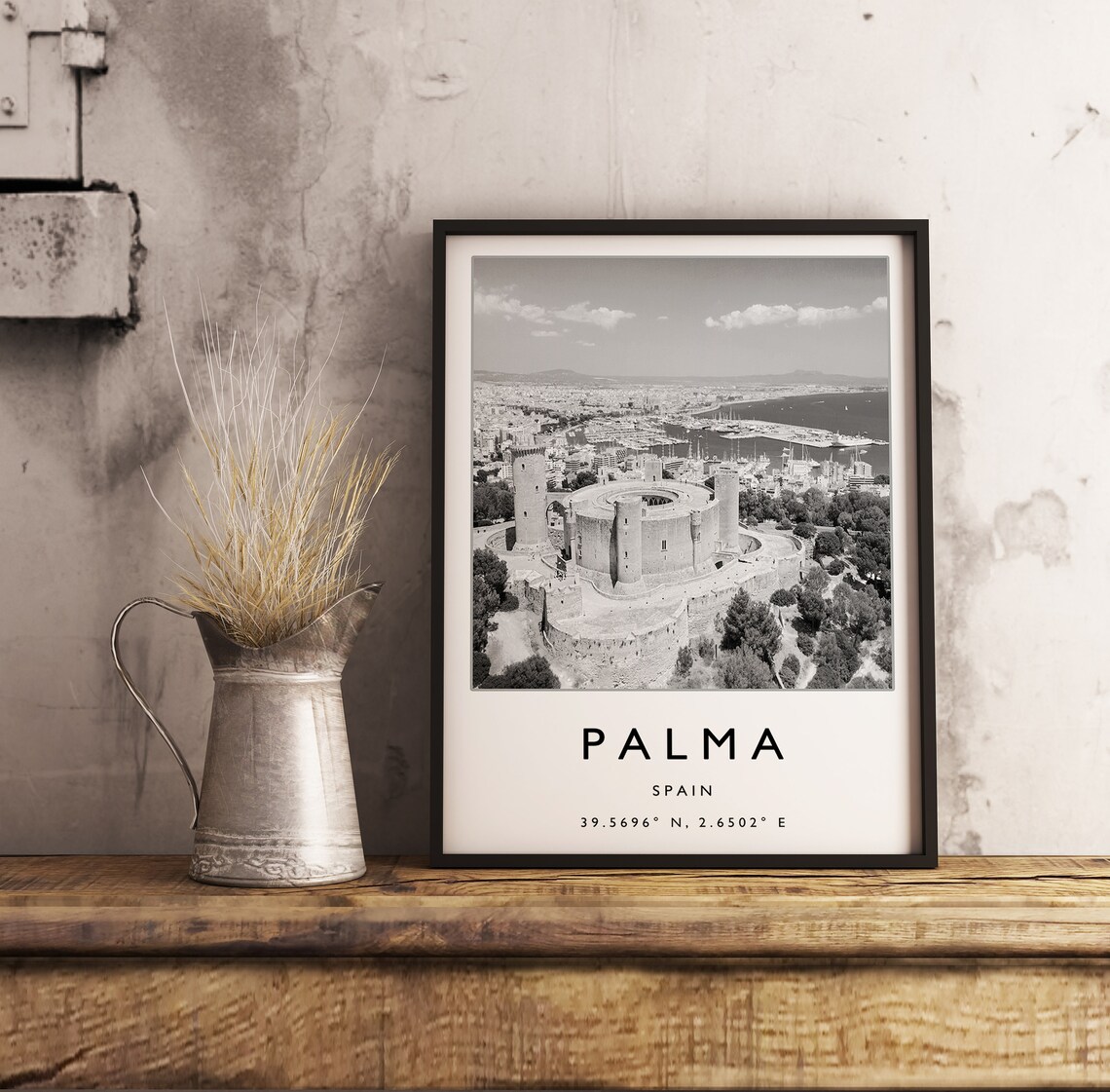 Palma Travel Poster, Minimalist Spain Mallorca Print - Image 2