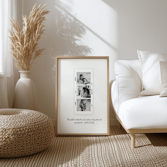 Personalised Auntie Print Mothers Day Gift Gift From Nephew Or Niece Birthday Gift For Auntie Custom Photo Gifts Birthday Gift For Sister