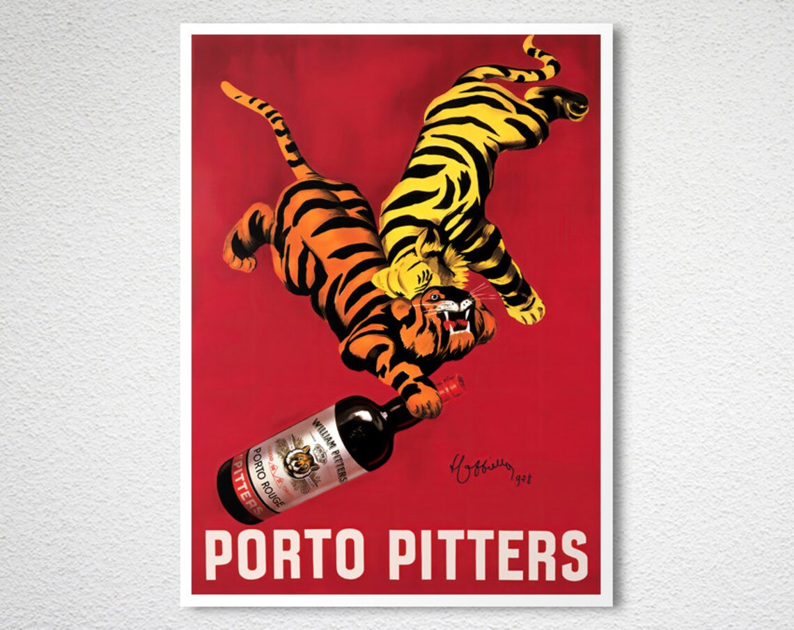 Porto Pitters Vintage Fooddrink Travel Poster - Image 2