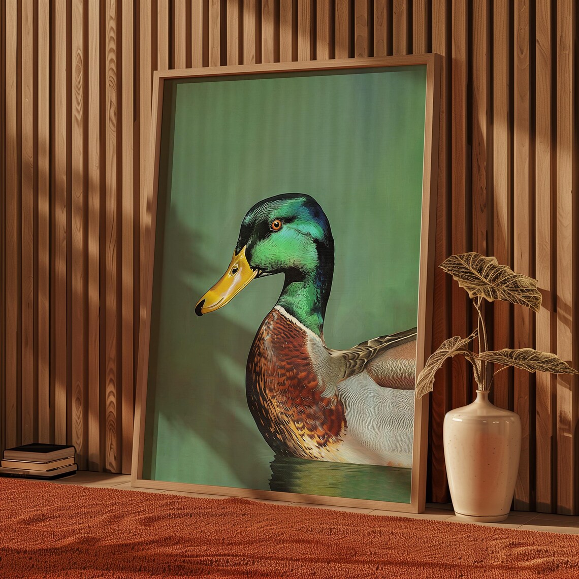 Vintage Mallard Retro Outdoors Travel Poster - Image 3