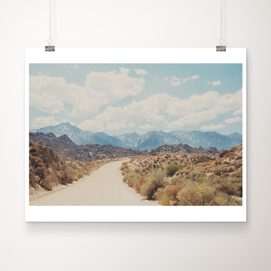 Alabama Hills Photograph Landscape Art Print