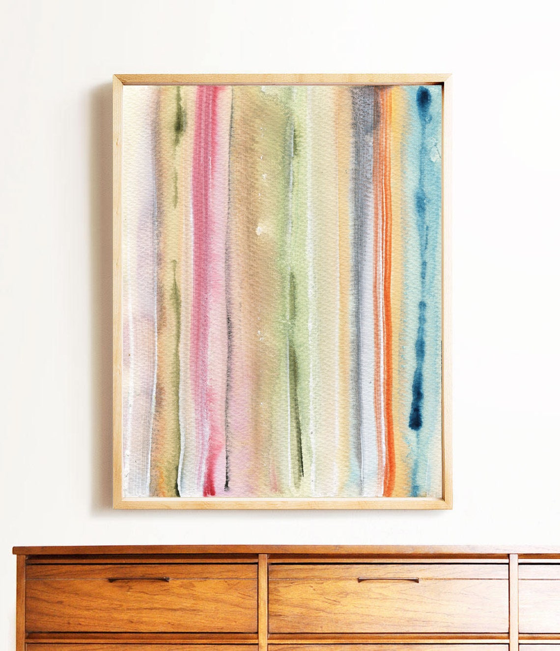 Colorful Wall Art Nursery Prints Abstract Watercolor Wall Art Prints Modern Art Home Decor Art Abstract Wall Prints Art - Image 2