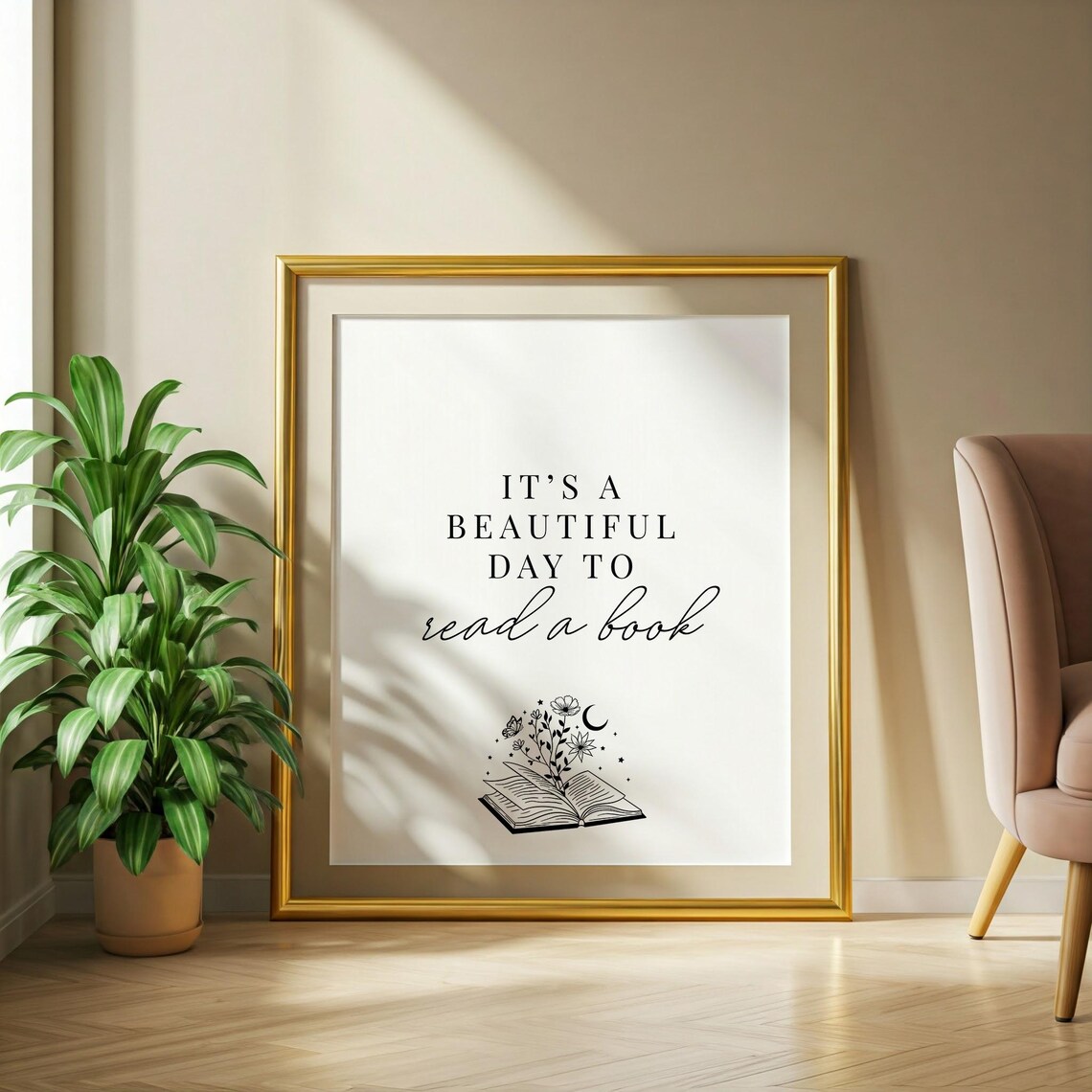 Book Decor, It's A Beautiful Day To Read A Book - Image 3