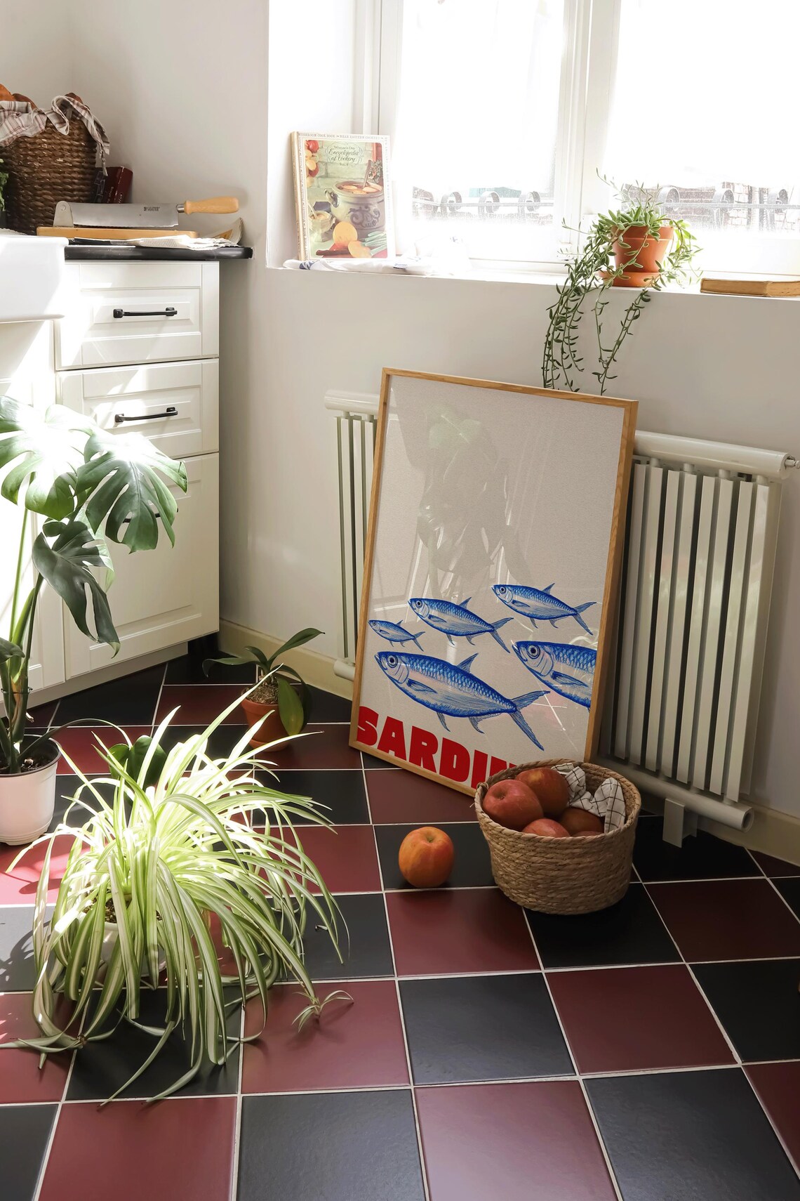 Sardines Print, Vintage Retro Kitchen Art - Image 5