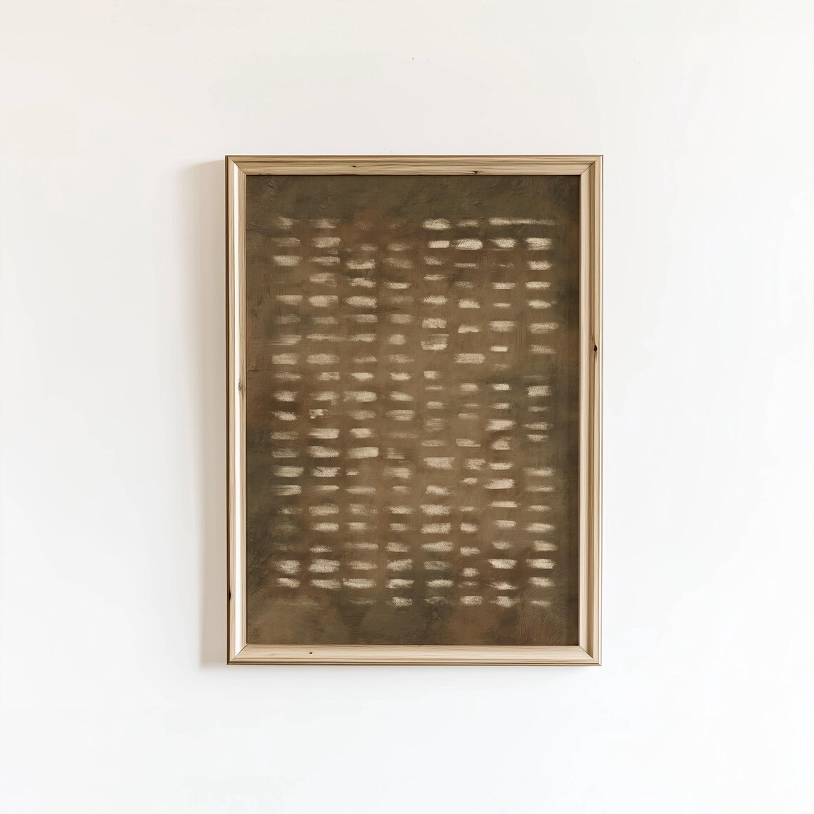 Japardi Neutral Minimalist Geometric Art Print