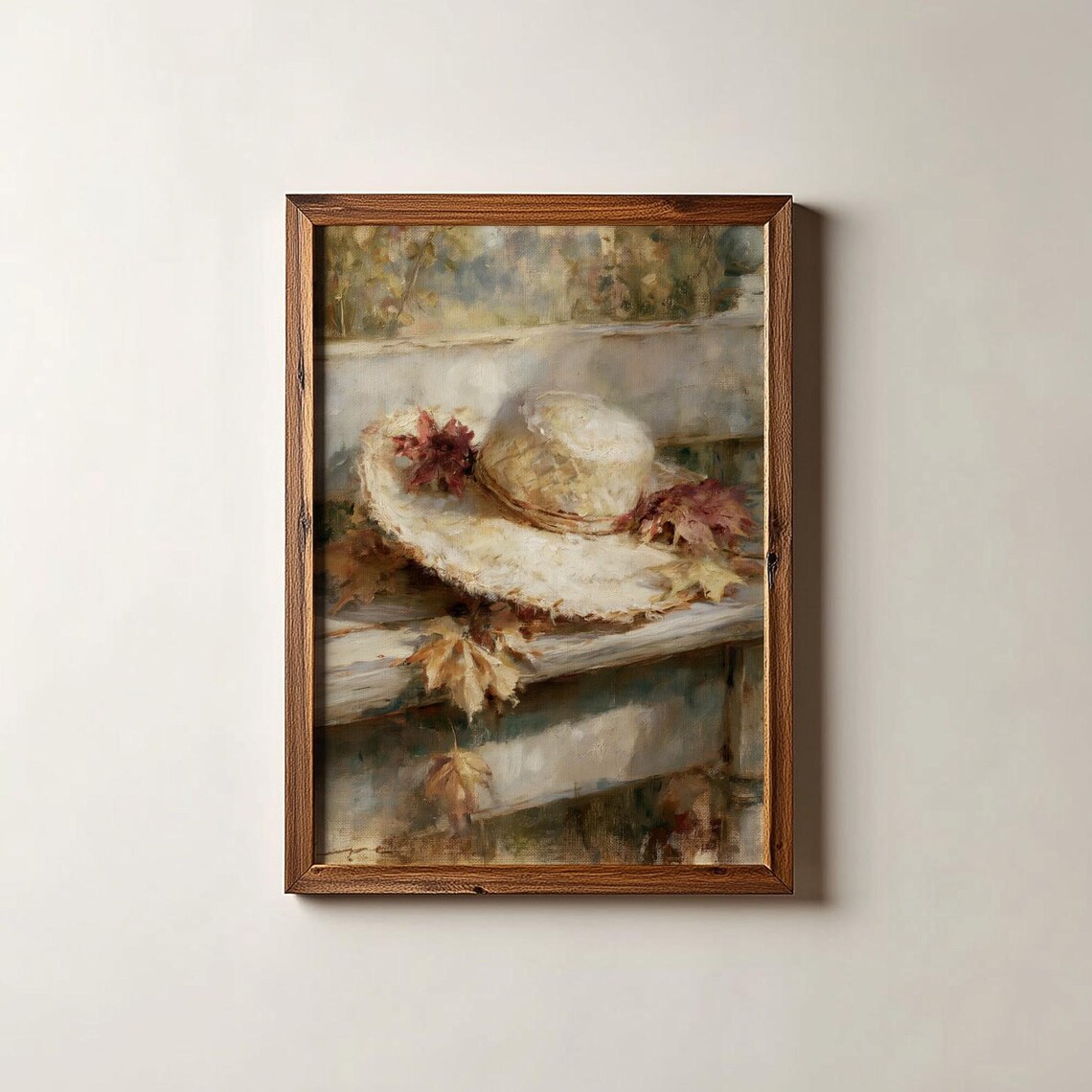 Moody Still Life Print Fall Art Cottagecore Autumn Wall Digital Download