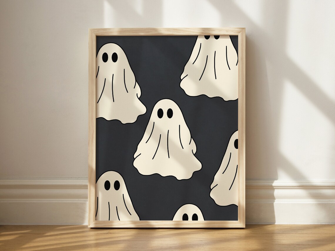 Halloween Cute Trendy Fall Lover Art Print