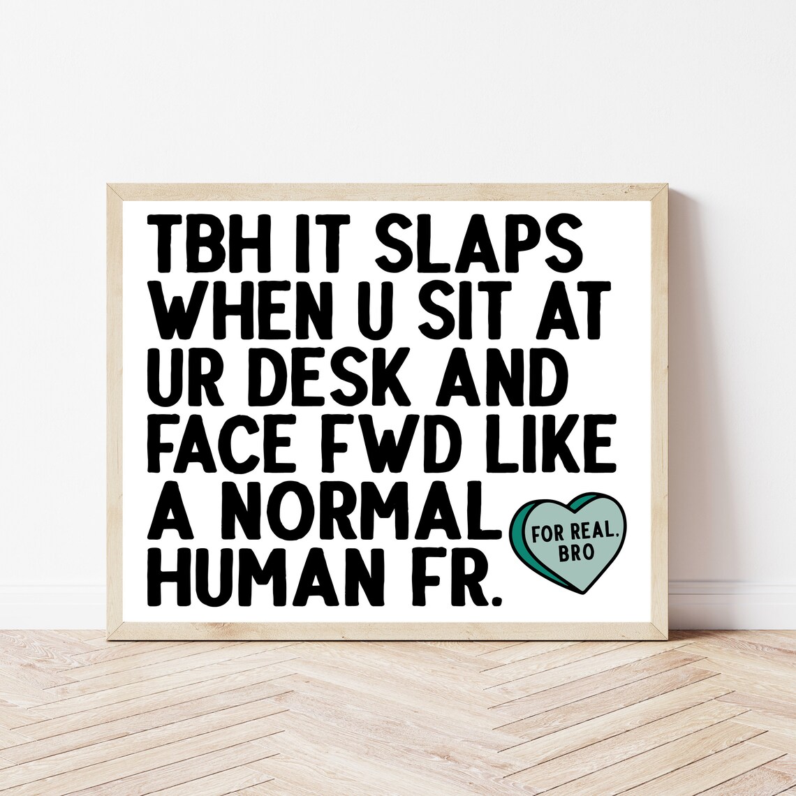 Middle School Classroom Wall Art, Class Rules Poster