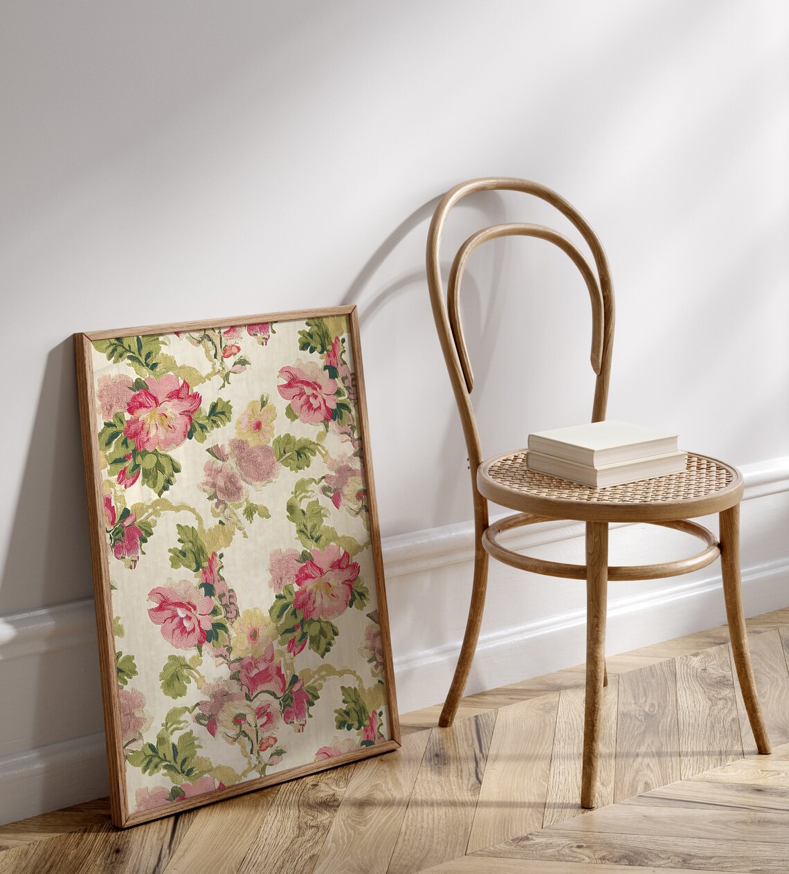 Roses Vintage Floral Art Print, Boho Decor - Image 2