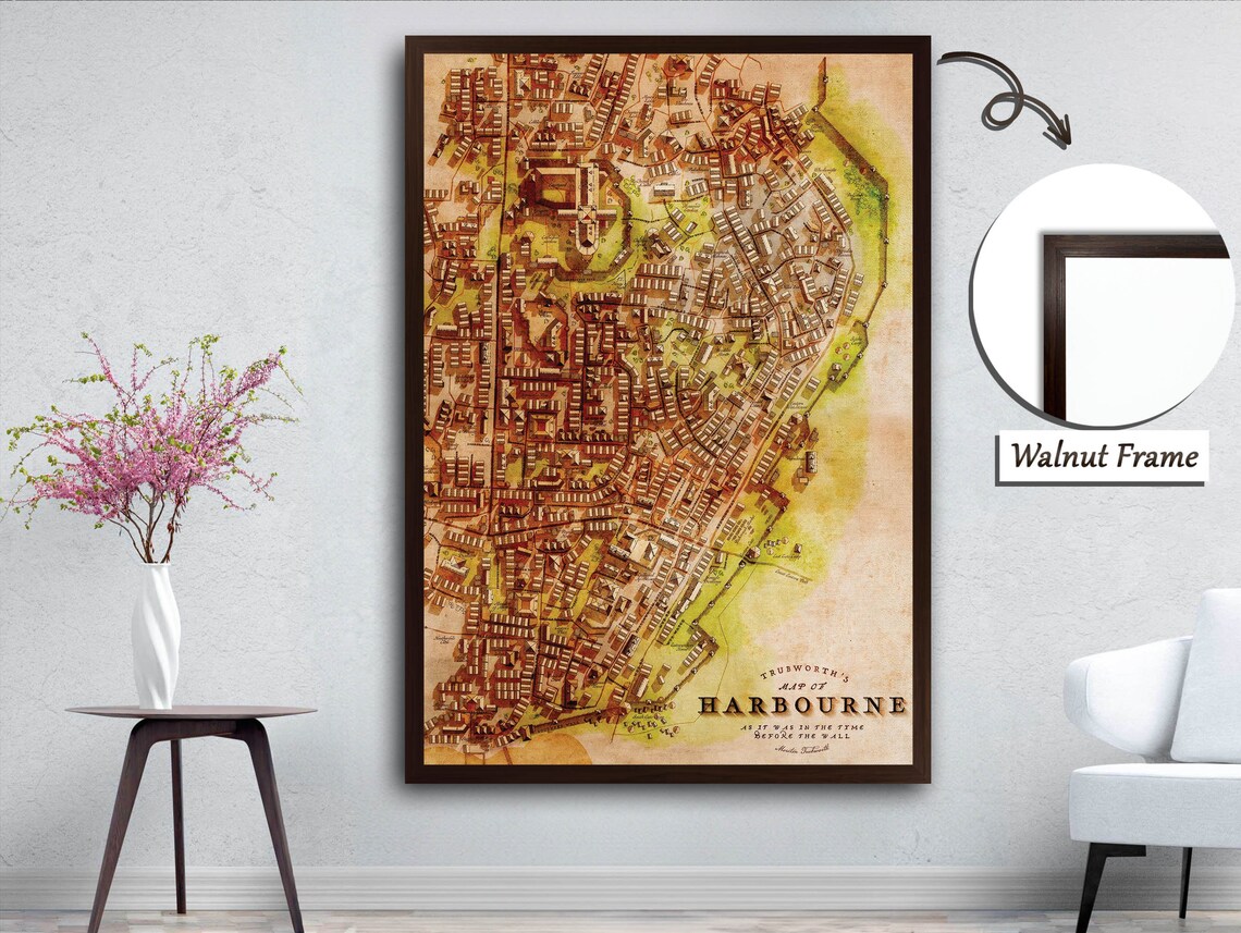 Harbourne Cityscape, Modern Urban Design Art Print - Image 5