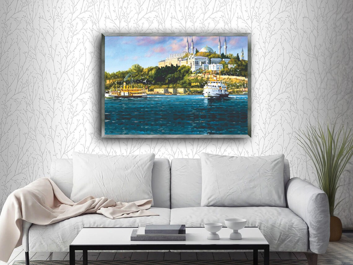 Bosphorus Vista, Historical Architecture Urban Scene - Image 5