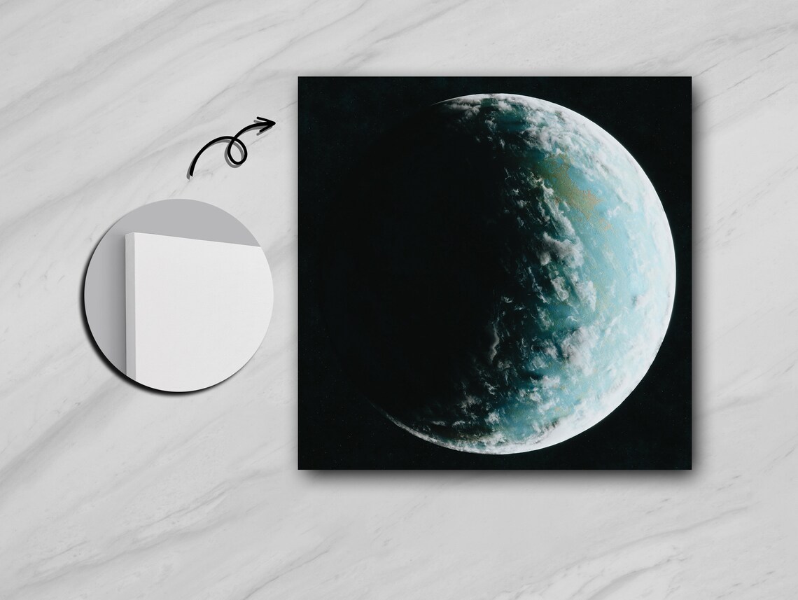 Earth Planet Art, Cosmic Perspective Wall Art - Image 5