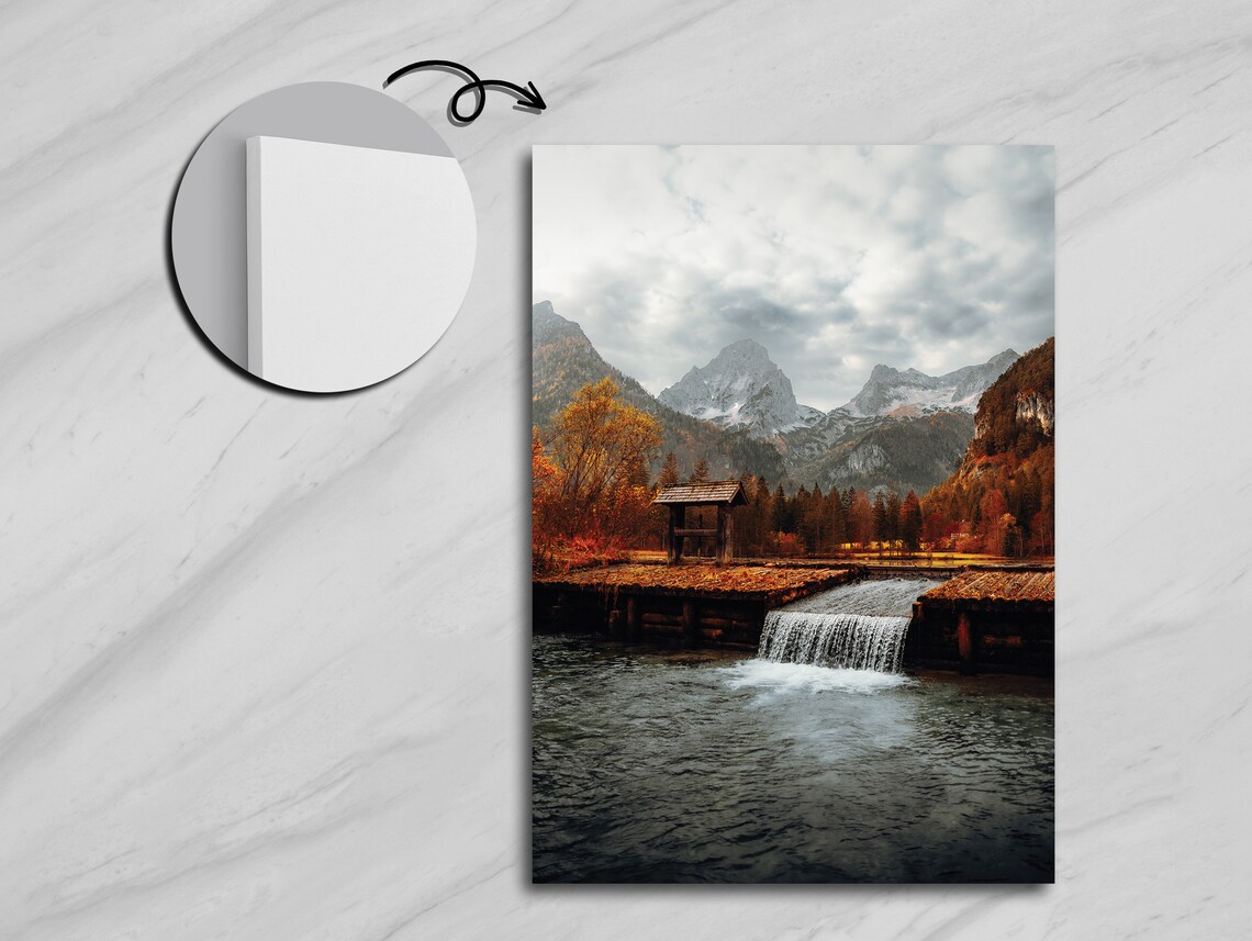 Waterfall Silence, Peace Of Nature Landscape - Image 5