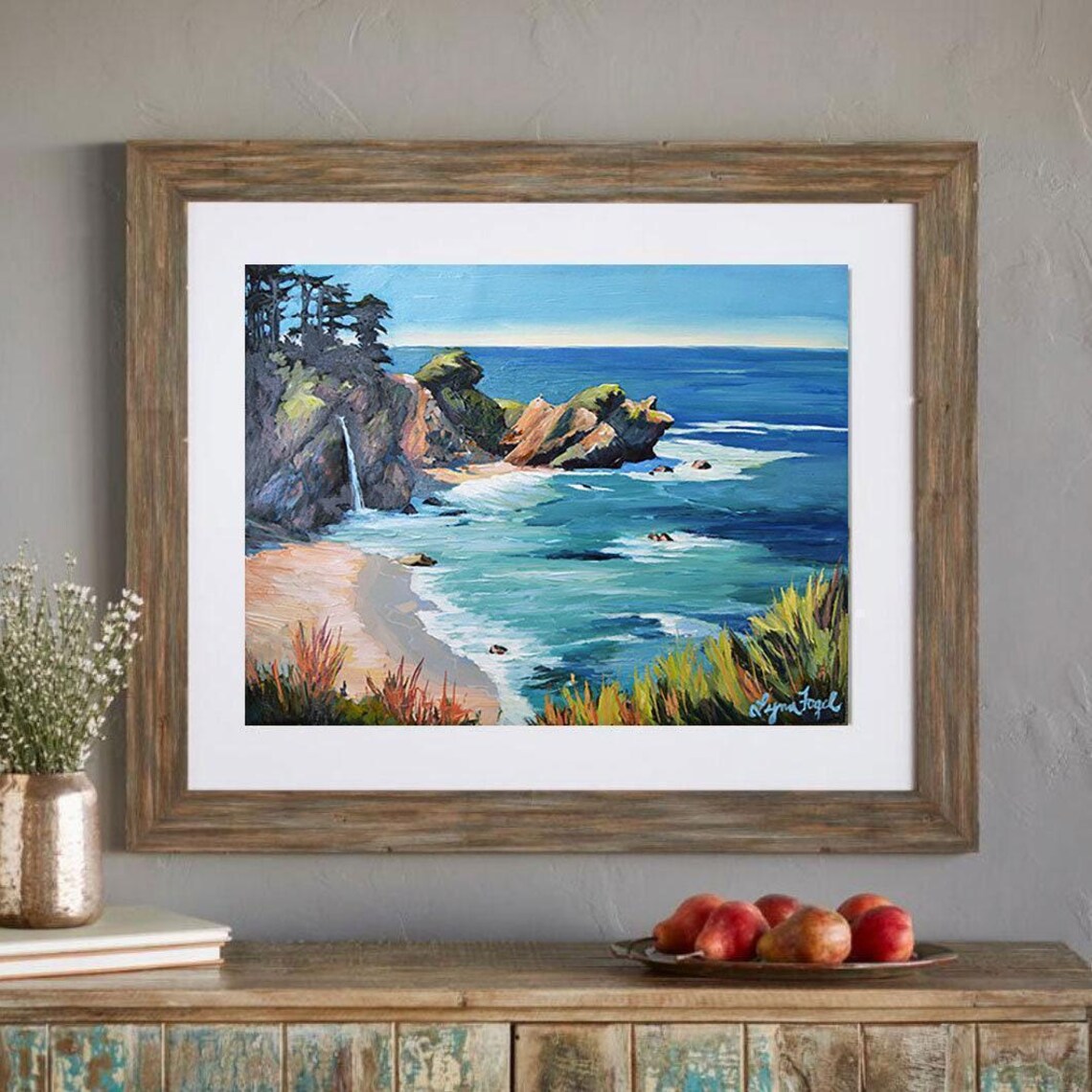 Big Sur McWay Falls, Julia Pfeiffer Burns Art Print - Image 5