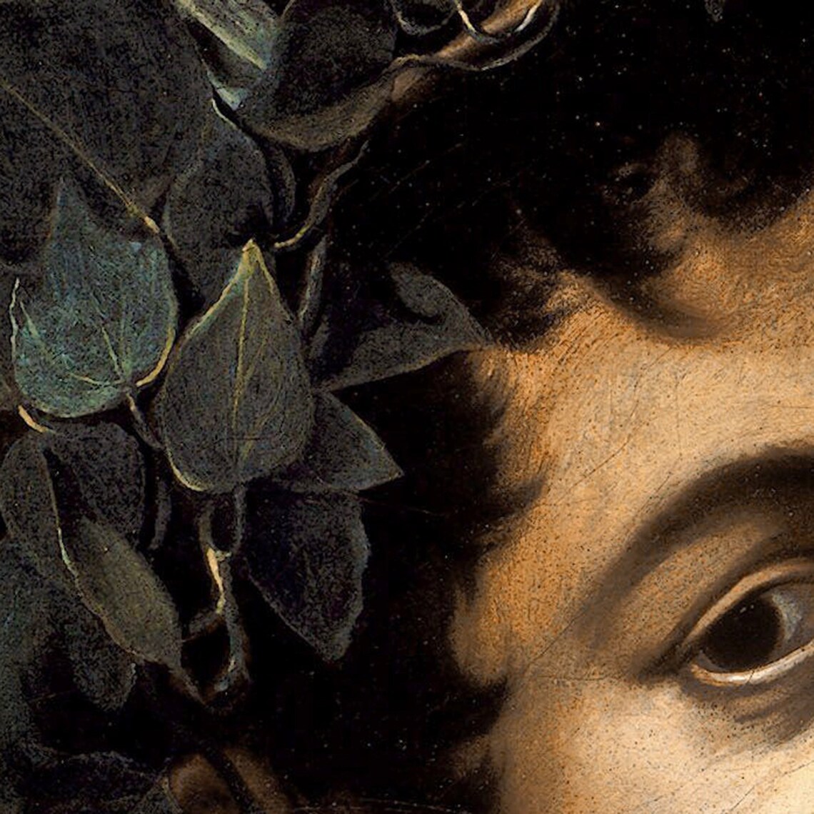 Young Sick Bacchus by Caravaggio, Oil Painting Print - Image 2