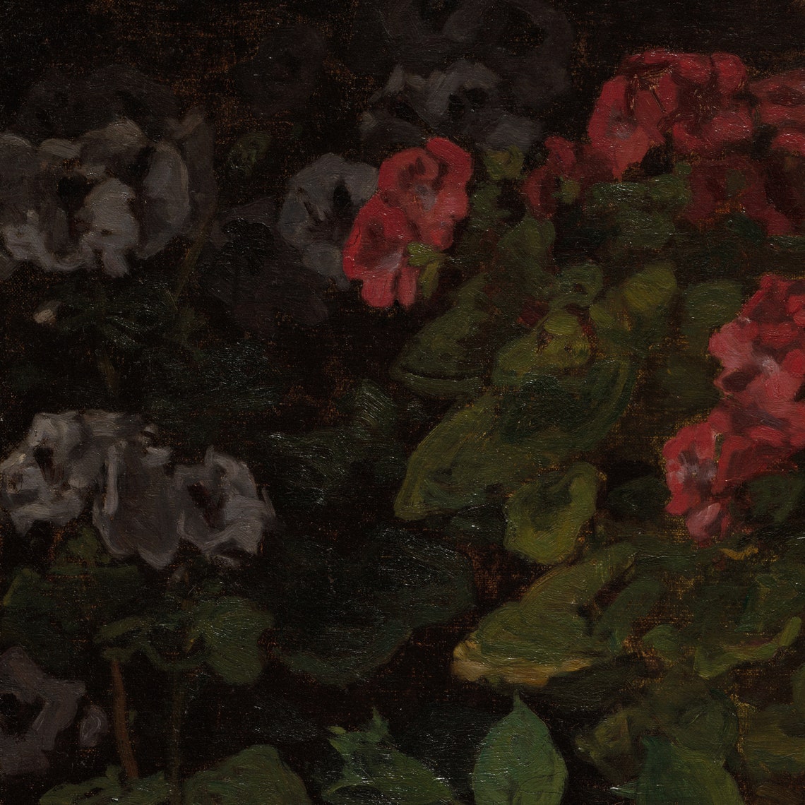 Monet Still Life with Flowers and Fruit 1869 Rich Bouquet Poster - Image 2
