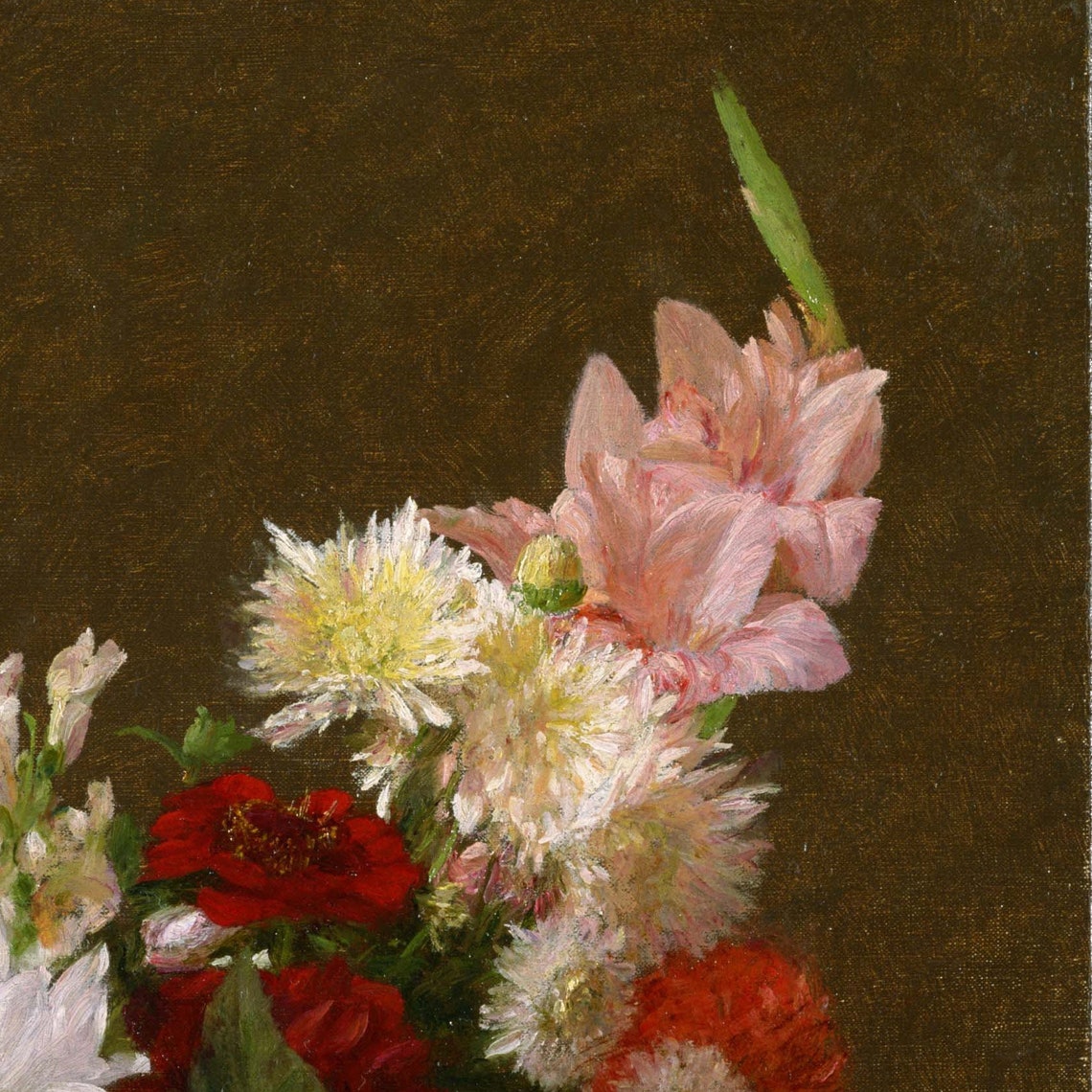 Victoria Dubourg Flower Bouquet Dahlia Gladioli Still Life Poster - Image 2