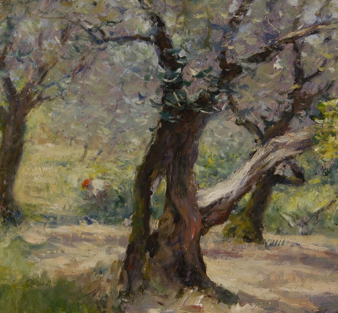 The Olive Grove by William Merritt Chase, Art Print - Image 3