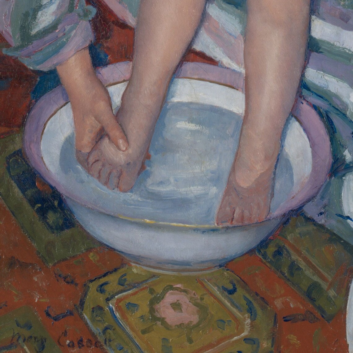 The Child's Bath by Mary Cassatt Art Print - Image 2