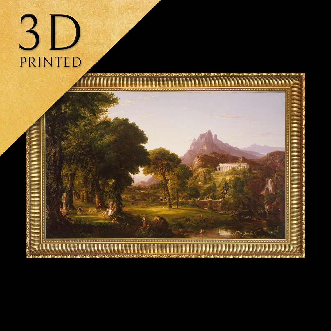 Dream Of Arcadia By Thomas Cole Art Print