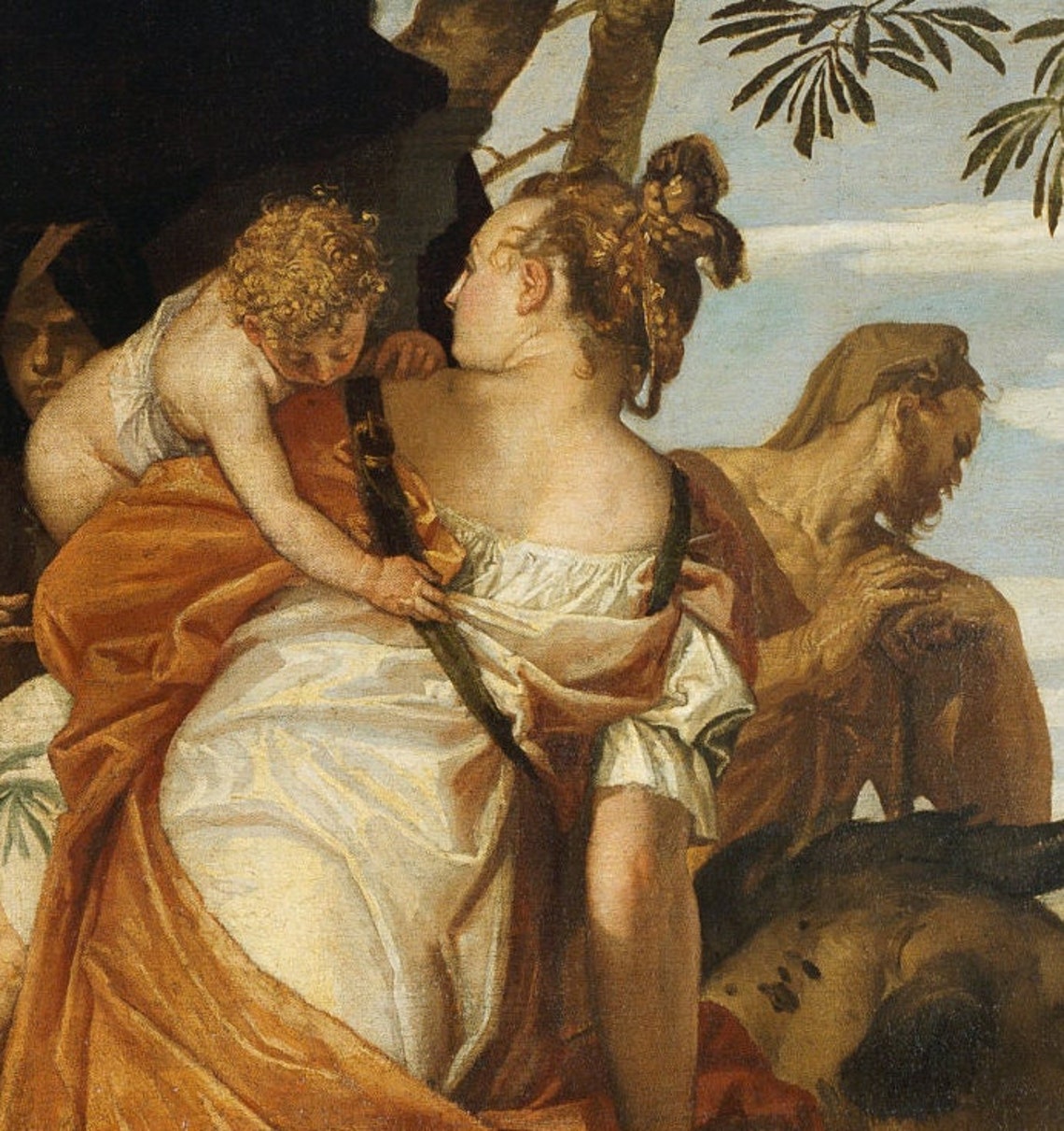 Paolo Veronese Anointment Of David Biblical Ceremony Art Poster - Image 3