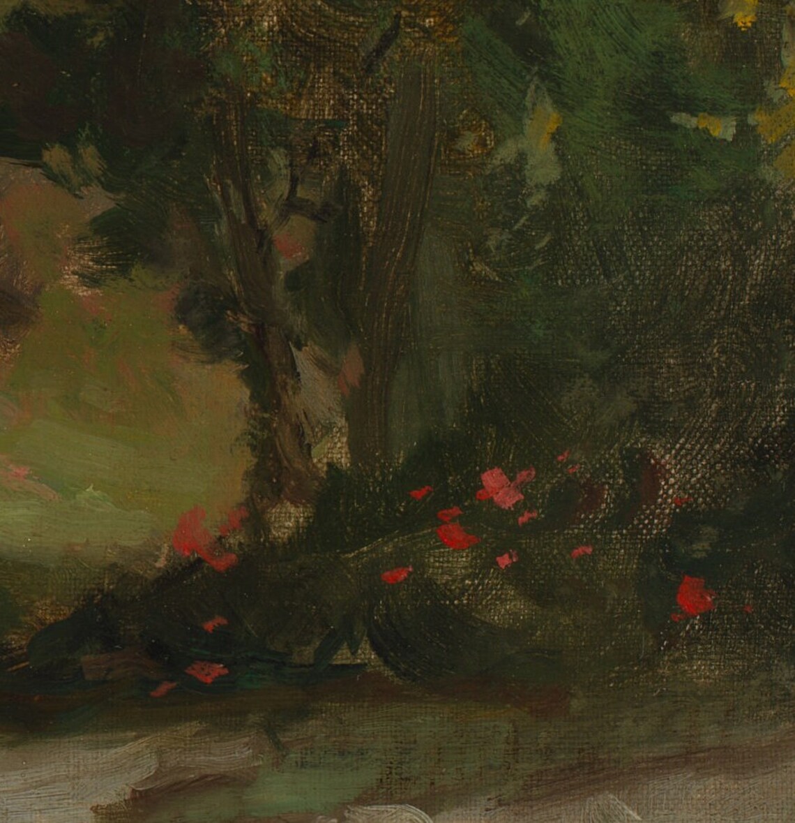 Edward Bannister Rocky Farm Newport Farm Buildings River View Wall Art - Image 2