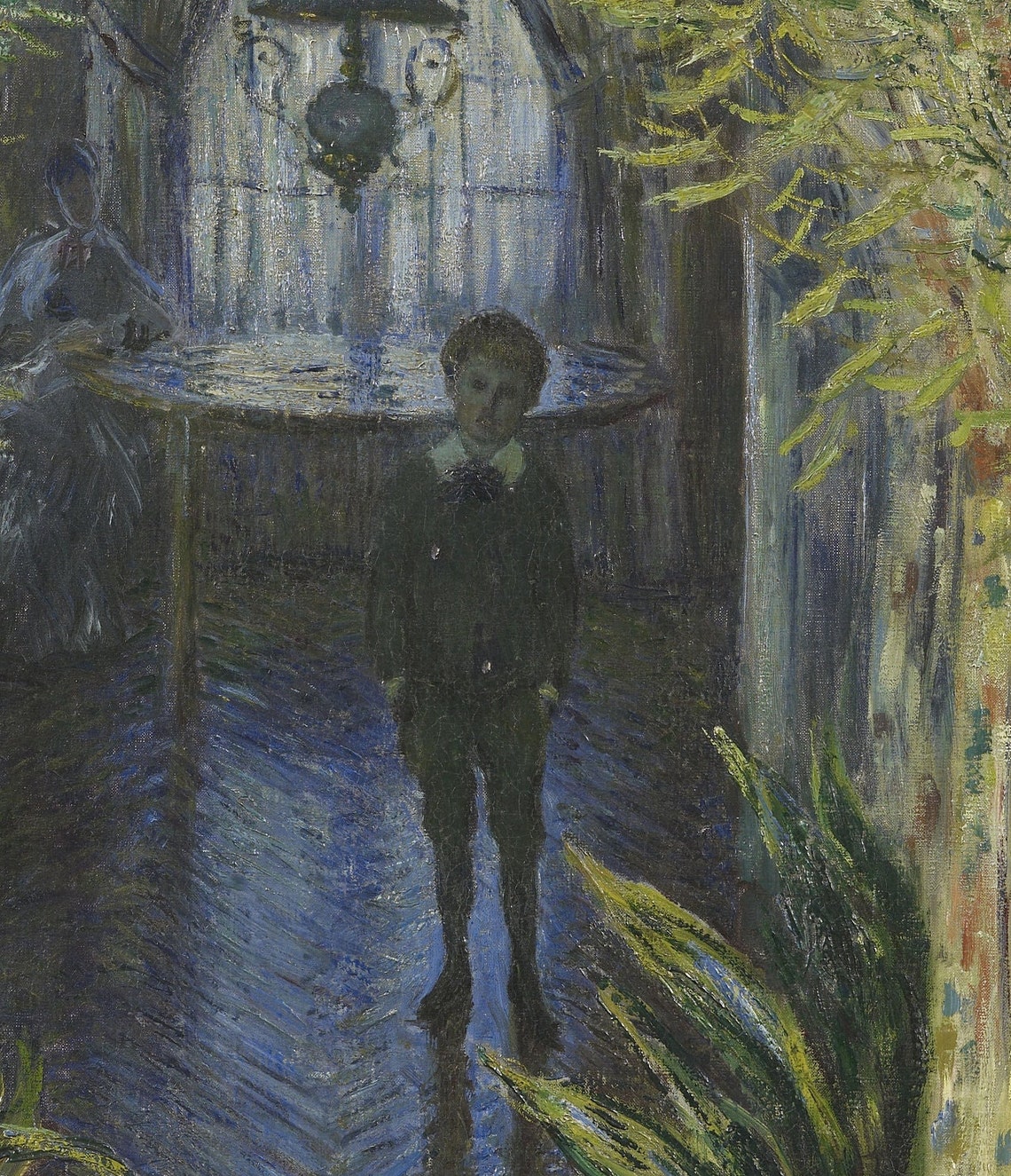 Claude Monet A Corner Of The Apartment Interior Textured Poster - Image 3