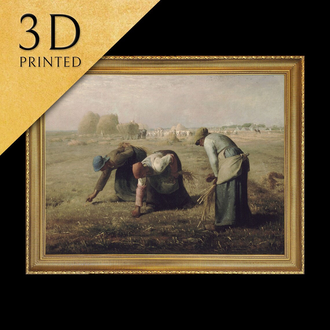 The Gleaners by Jean-Fran e7ois Millet, Art Print