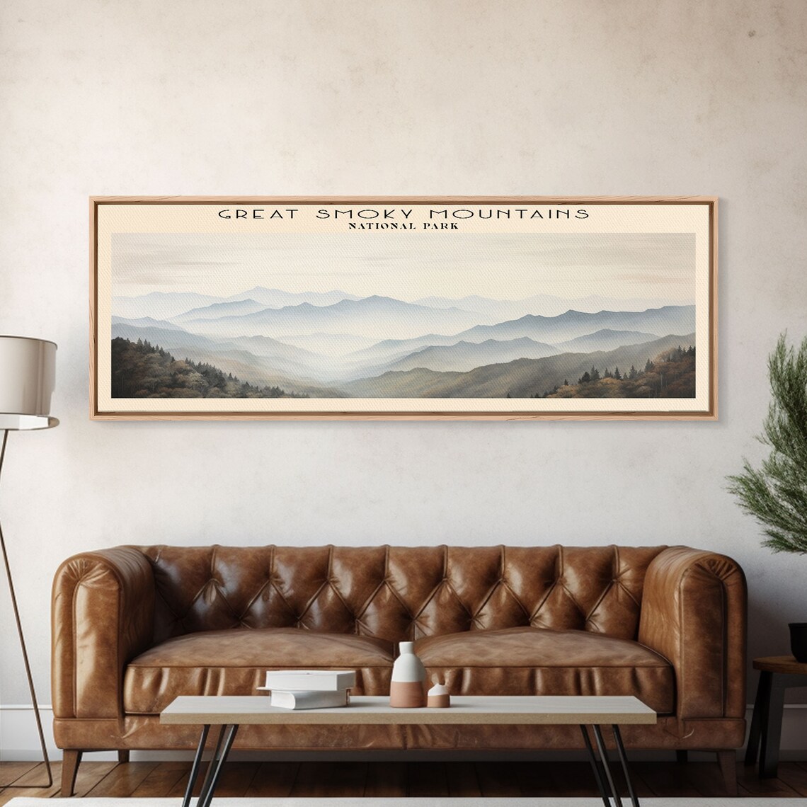 Great Smoky Mountains National Park Panoramic Travel Poster - Image 5