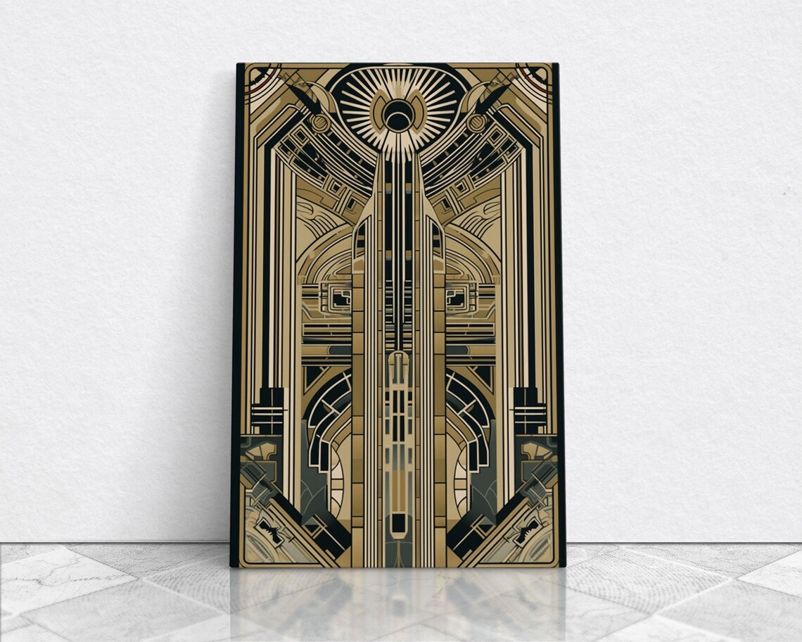 Midcentury Modern Art Deco Wall Art Print - Image 5